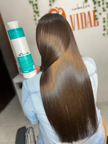 Keratin Straightening Treatment & Hair Mask Kit