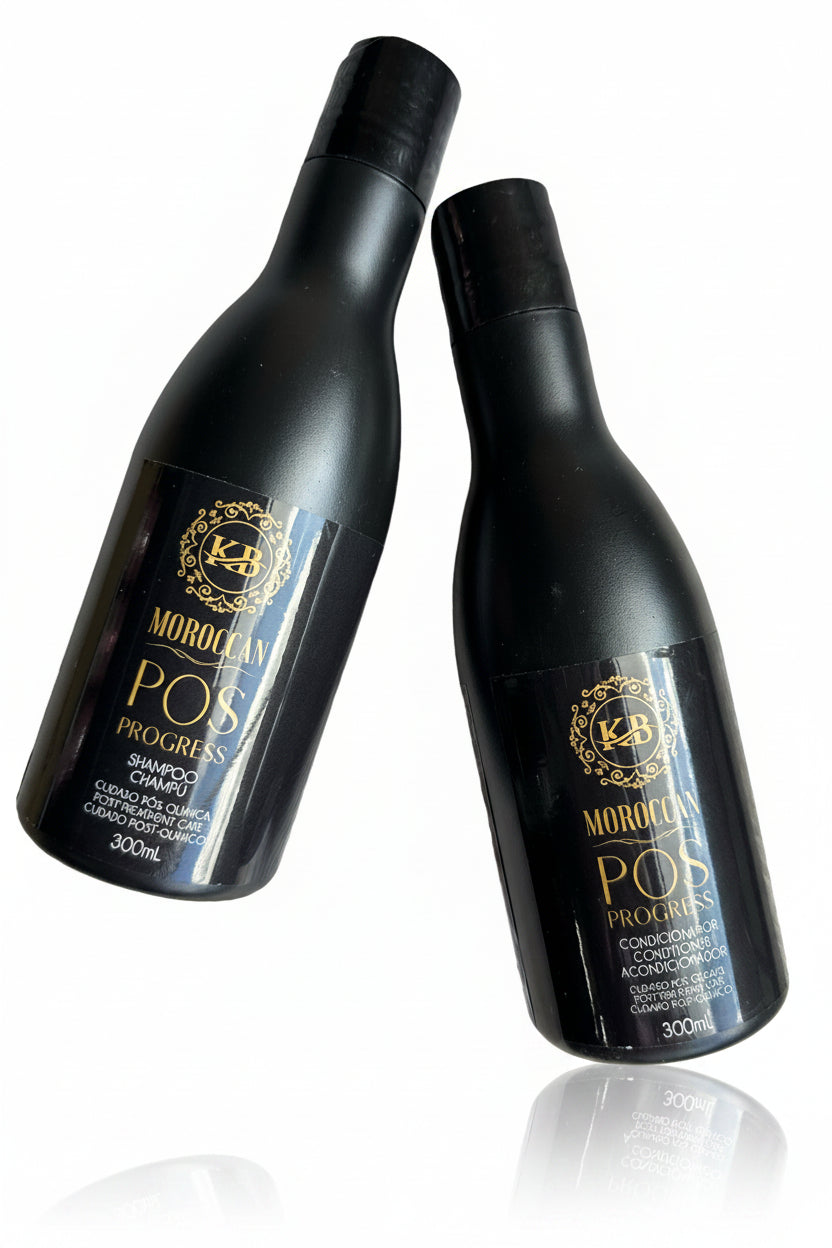 KB Moroccan Pos Progress Kit Argan Oil Infused Hair Revitalization Duo