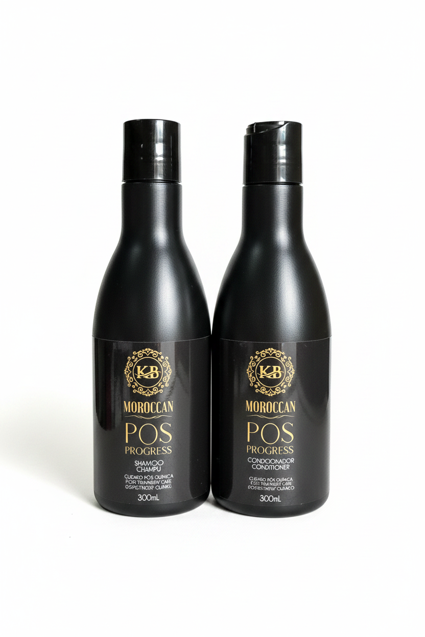KB Moroccan Pos Progress Kit Argan Oil Infused Hair Revitalization Duo