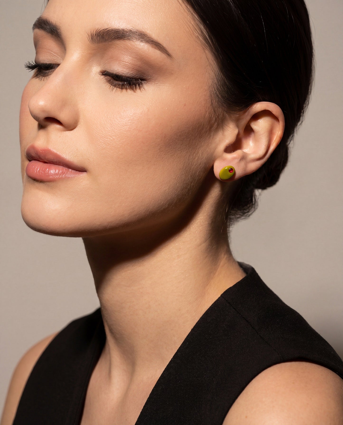 Girl Stud Earrings Set Of 2