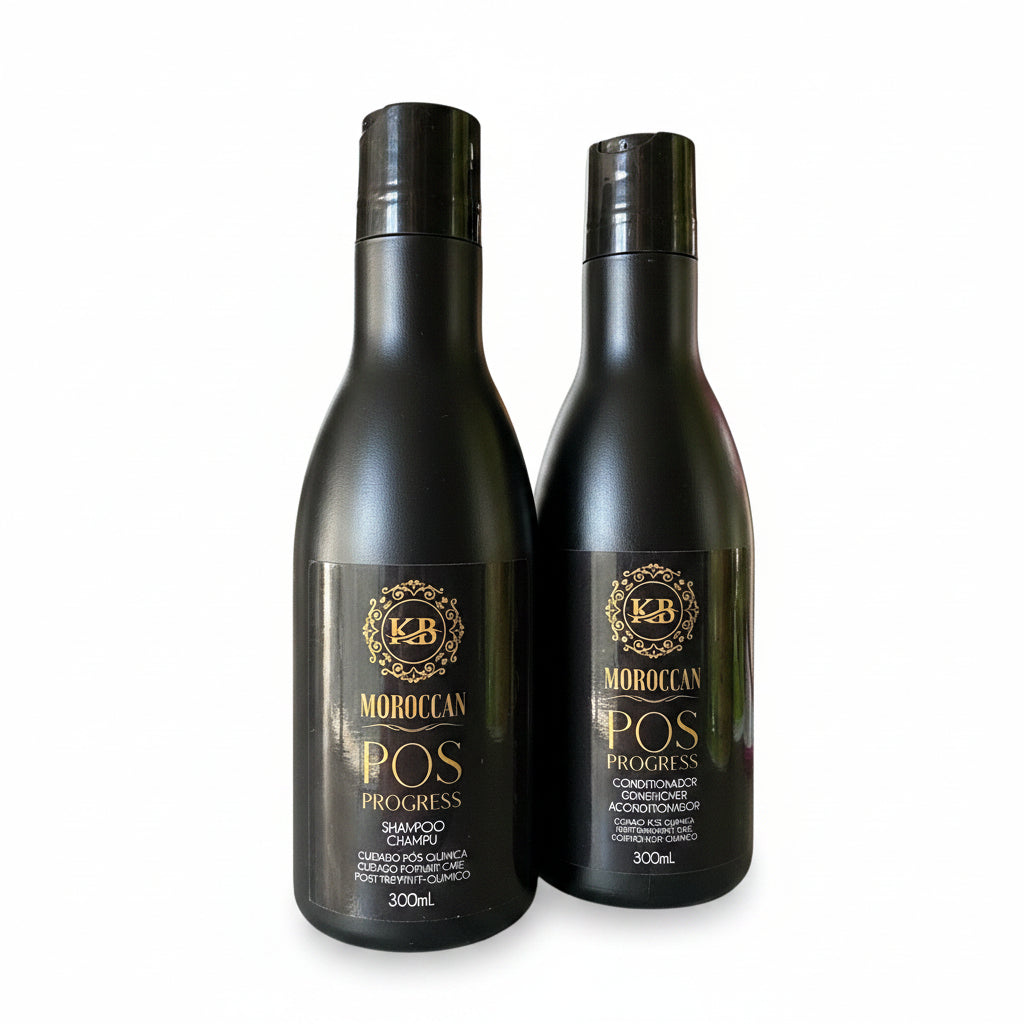 KB Moroccan Pos Progress Kit Argan Oil Infused Hair Revitalization Duo