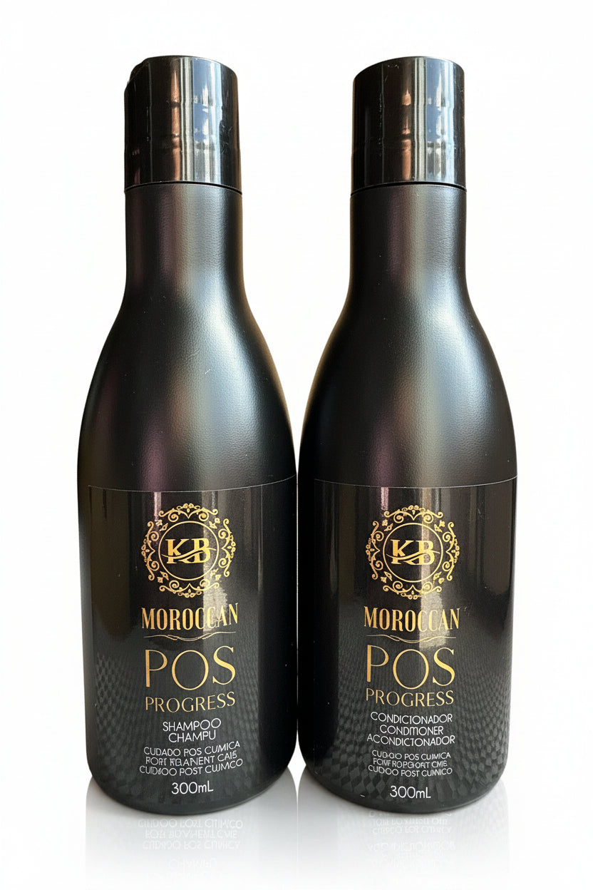KB Moroccan Pos Progress Kit Argan Oil Infused Hair Revitalization Duo